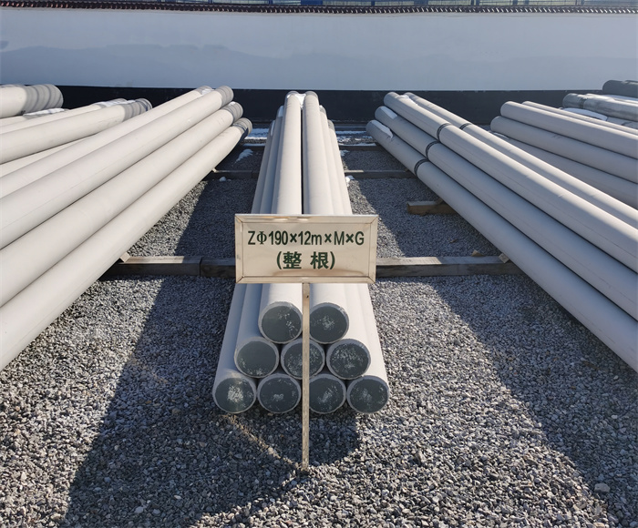 北京190×12米钢筋混凝土水泥电线杆